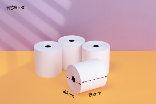 Fine core 80X80 scale thermal paper