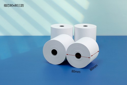 Fine core 80X80 scale three defense thermal paper