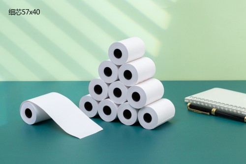 Fine core 57X40 thermal paper