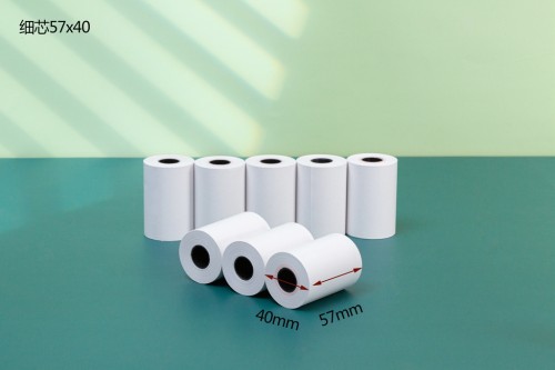 Fine core 57X40 scale thermal paper